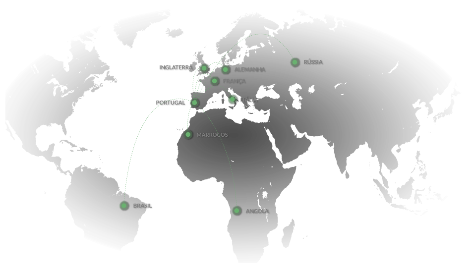 Mapa de exportação